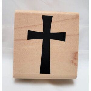 Stampabilities 2011 Simple Cross Rubber Stamp For Paper Crafts 359257-D